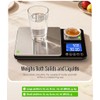 Digital Dual Platform Kitchen Scale, 33 lb Large & 1.1