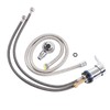 Salon Shampoo Bowl Sink Faucet Sprayer Kit Hot Cold Switch
