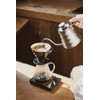 HARIO VDC-02-SPB Ceramic Dripper 02 Cloisonne Black, For 1 -