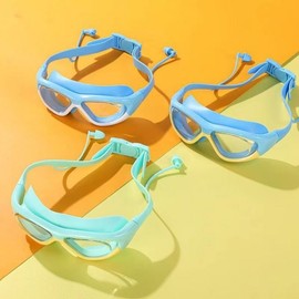 Kids' Swimming Goggles for Pool and Water Play One Size/Sky Blue 3ea