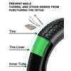 Fat Bike Tire Liner, Bicycle Tube Flat Protector Compatible with