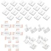 28 Pieces 3 Pin LED Connector LED Strip Solderless Light