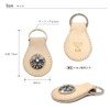 H.N.Z rclk-003 Men's Key Chain, Cowhide Leather, Concho, Native Key