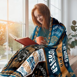 Grandpa Gifts from Grandkids, Grandpa Birthday Gifts, Gifts for Grandpa Blanket 60"x50", Best Grandpa Ever Gifts, Funny Gifts for Grandpa, Christmas Grandpa Gifts, Fathers Day Grandpa Gifts Ideas