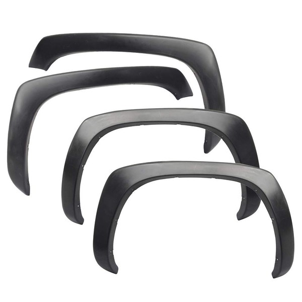 IKON MOTORSPORTS Fender Flares Compatible With 1999-2006 Chevy Silverado GMC