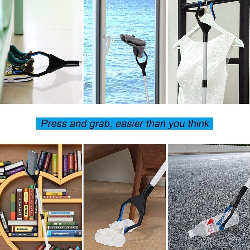 Litter Pickers for Children, Foldable 26” Lightweight Grabber Stick, Helping