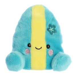 Aurora® Adorable Palm Pals™ Fynn Surfboard™ Stuffed Animal - Pocket-Sized Fun - On-The-Go Play - Blue 5 Inches