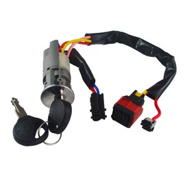 FanPaYY Steering Lock Ignition Cylinder Switch 4162P0 with 2 keys For Peu-geot 206 406 Ci-troen Xsara Picasso