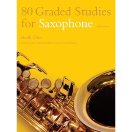 80 Graded Studies for Saxophone Book One
