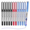 EYEYE Needle Rollerball Pens 0.5mm, 12 Pack 3 Colors Extra