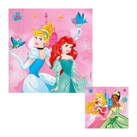 Procos Folat 93849P FSC Princess Napkins 33 x 33 cm-20 Pieces, Multicolored