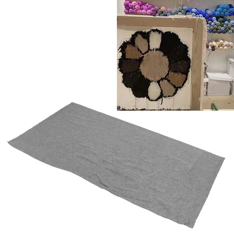 Tufting Cloth Soft Durable Polyester 6.6ft Wide 3.3ft Long Widely