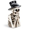 Light Up Top Hat Skeleton Figure Standard