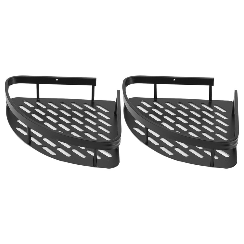Triangular Shower Shelf Punch Free Rustproof Aluminum Shower Corner Shelf