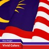 G128 Combo Pack: American USA Flag 3x5 Ft & Malaysia