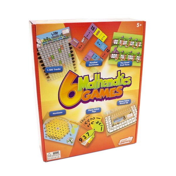 Junior Learning Different Mathematics Games (Set of 6)