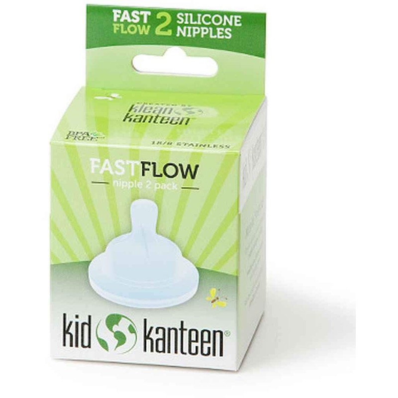 クリーンカンティーン(Klean Kanteen) ニップル ベビーボトル用 ファストフロー 19322045000003 透明 3つ穴
