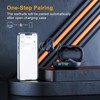 Wireless Earbuds Bluetooth Headphones 130Hrs Playtime with 2500mAh Wireless Charging