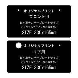 1 Original Printed Aluminum Plate Seal Hole Front Rear License Plate Concealment License Plate