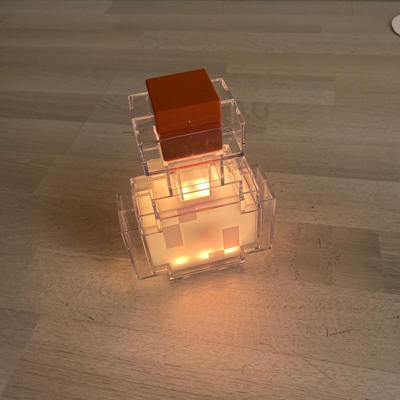 Pixel LED Night Light Color Changing Bottle Night Light Ambient
