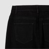 JAJU [JAJU/자주] 여 기모 스트레이트 데님 팬츠_블랙 [JAJU] Women's Fleece-Lined