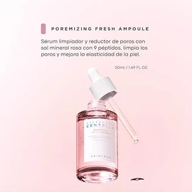 SKIN1004 Madagascar Centella Poremizing Fresh Ampoule 50 ml – Suero Facial con Centella Asiática – Textura Ligera – Para Piel Mixta a Grasa – Cuidado 
