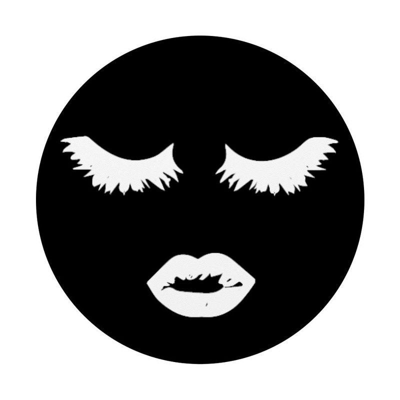 Edgy Sexy Lips and Eyelashes