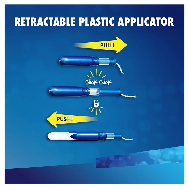 Tampax Pearl Compak Super Plus Tampons, 18 each