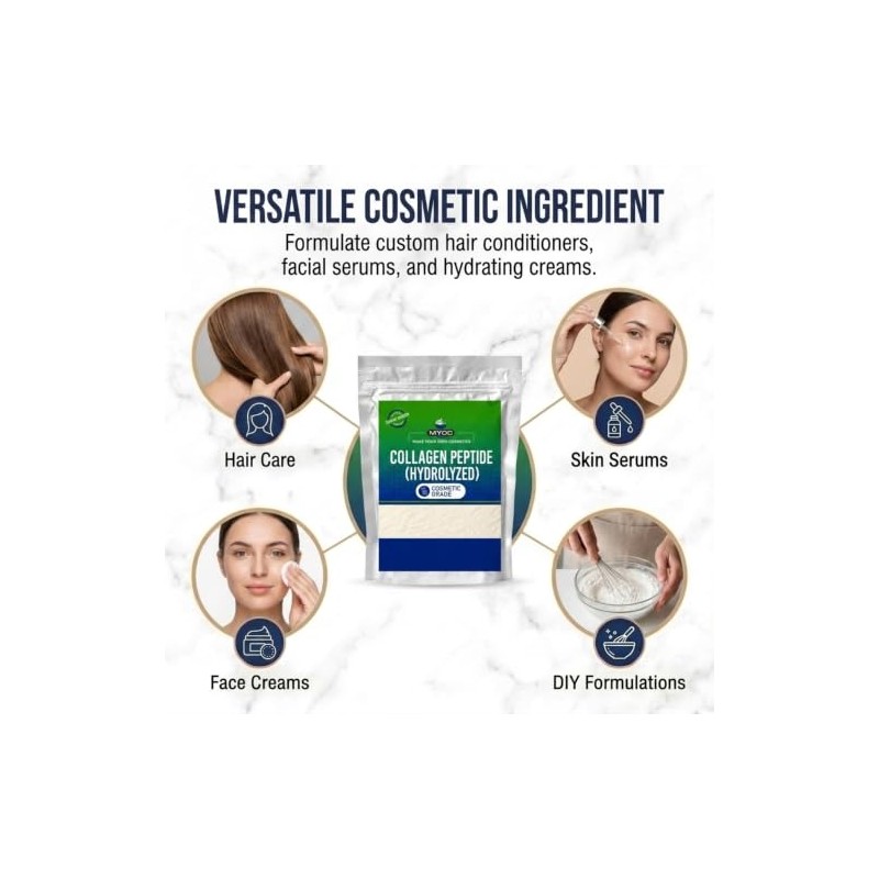 Hydrolyzed Collagen (1.76 oz / 50g) Cosmetic Grade Protein
