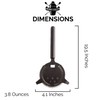 Hawthorne Stainless Steel Strainer | Professional Cocktail Strainer, Two Prong
