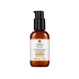 Kiehl’s Powerful Strength - Suero Facial Anti Signos de la Edad Con 12.5% Vitamina C y Ácido Hialurónico, Aumenta la Luminosidad y Firmeza, Rellena y Suaviza la Piel, para Todo Tipo de Piel, 75 ml