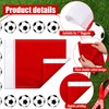 16 Pcs Replacement Soccer Flags Red Soccer Corner Flags
