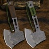 BA-KOR 12.2-inch DC53 Steel 10mm Thick Multi-Functional Survival Axe for