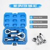 Metal Nut Splitter Tool Heavy Duty,4PCS Nut Separator Designed for