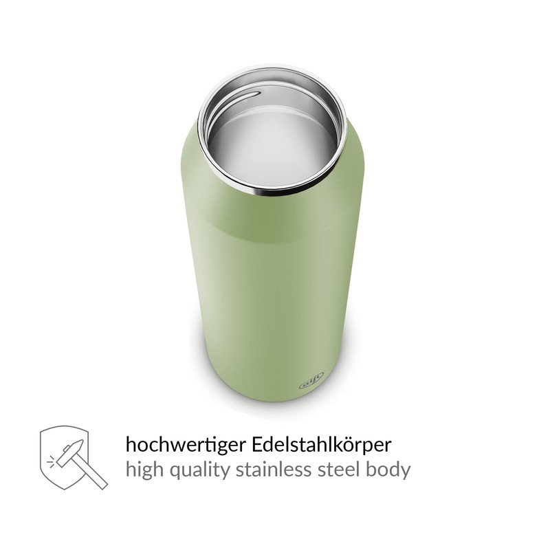 alfi Endless ISO Bottle 500 ml, Celadon Green, Insulated Drinking