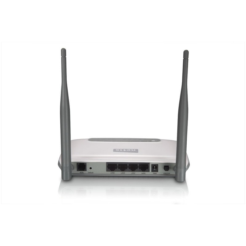 Netis DL4323 N300Mbps Wireless ADSL2+ Modem Router, 2.4Ghz, 802.11b/g/n, Dual