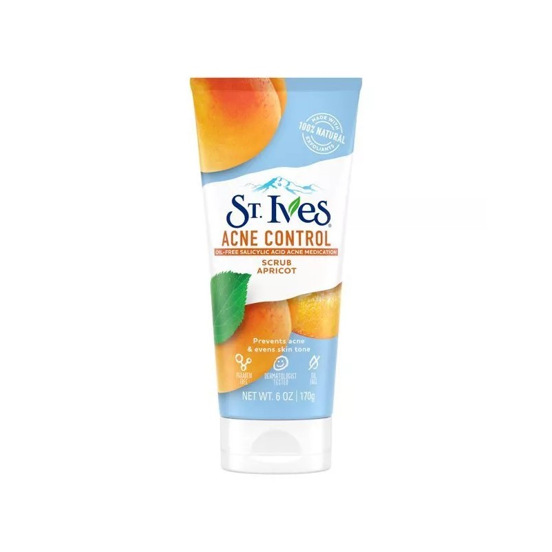 St. Ives Acne Control Apricot Scrub Oil Free Salicylic Acid