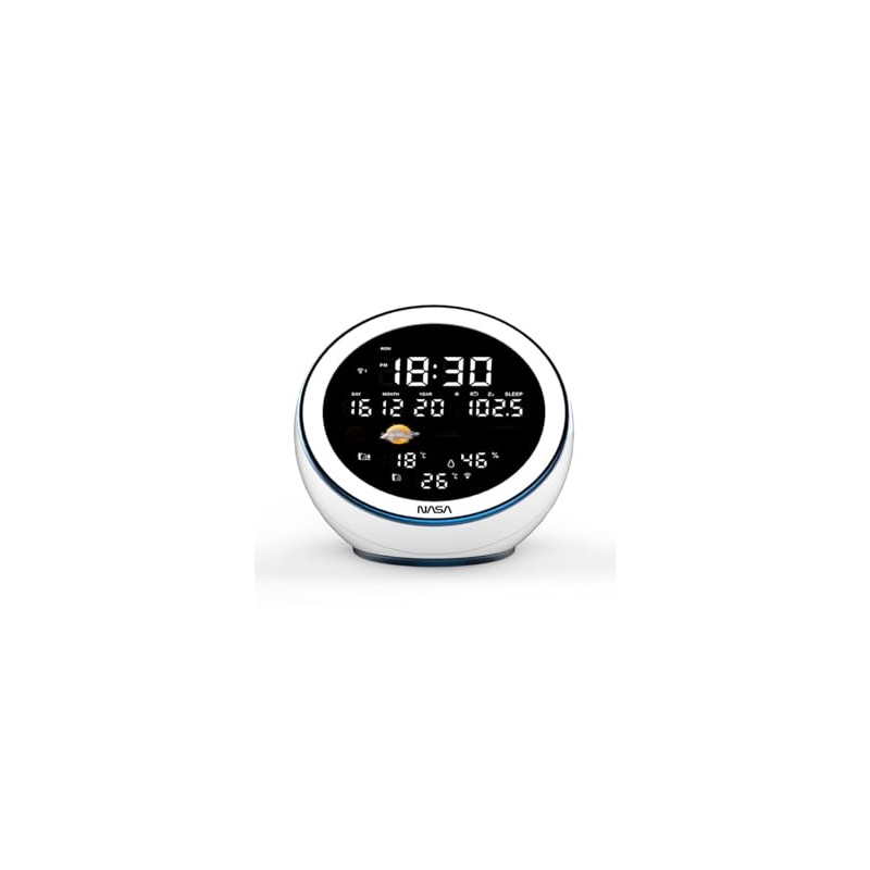 NASA - Weather Station and Bluetooth Speaker WSP1500 White -