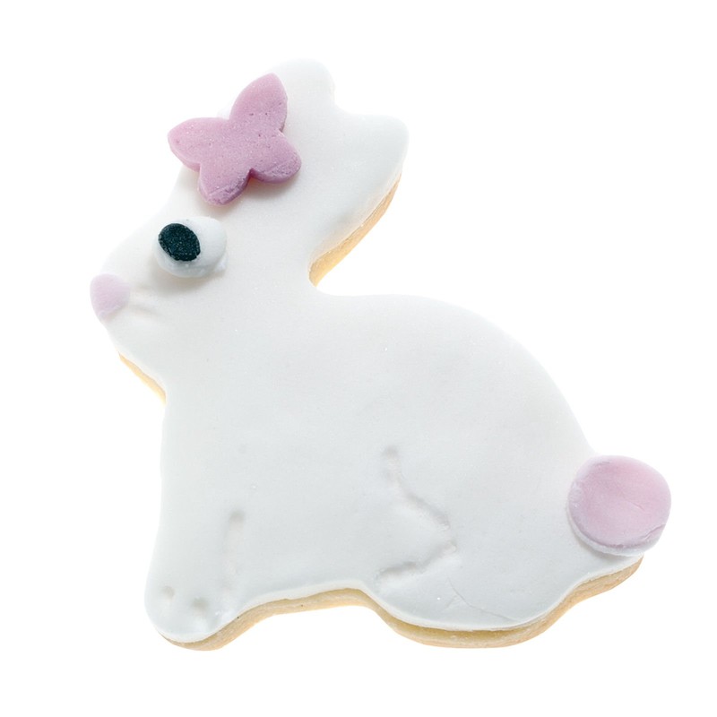 Westmark" Family Rabbit Cookie Cutters Set, Stainless Steel, Silver, 130
