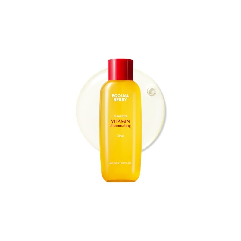 EQQUALBERRY - Tónico Facial Vitamina C y Niacinamida 3% 150