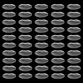 ieron Pack of 50 Transparent Face Masks with Visor, Safety Shields Plastic for Hairdressing Salons, Hair Dyeing, Shampooing, Eye and Makeup Protection