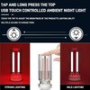 beuhugas USB Night Light, Ambient Lighting car Led Light, led