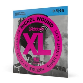 D'Addario EXL120+ Electric Guitar Strings Super Light Plus  D'Addario  9.5 Half Gauge