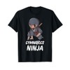 Gymnastics Ninja Boy Funny Sport T-Shirt