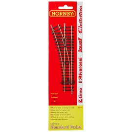 Hornby Hobbies Ltd R8072 00 Gauge Left Hand Point Track, 168 millimeters