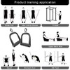 BeneLabel D Handle for Cable Machines - Heavy-Duty Aluminum Grip