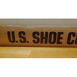 U.S. SHOE CORP VINTAGE U.S. SHOE CORPORATION VEVAY & MADISON INDIANA PACKAGING TAPE 11¾" Strip