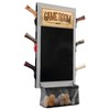 JOOLA Game Room Organizer with Ping Pong Paddle Holder, Table