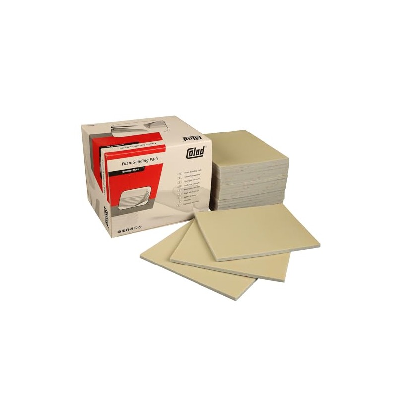 Colad Foam Sanding Pads, Very Flexible Sanding Sponge for Dry