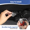 JOSHELA for Bronco Hardtop Roof Removal Switch Handle Trim Cover